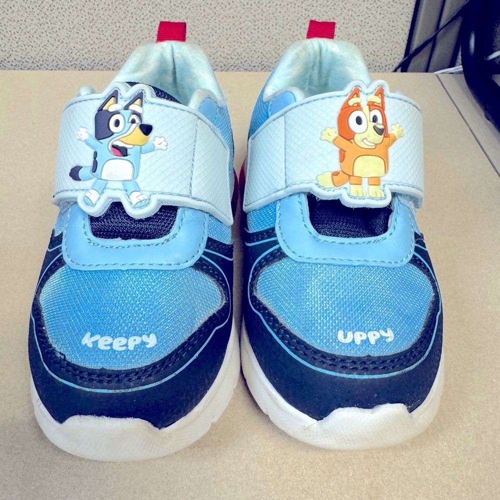 Toddler ‘Bluey’ Light-Up Velcro Shoes